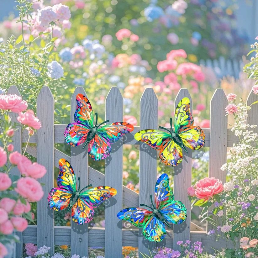 Flutterwick™ – Vibrant Metal Butterfly Outdoor Wall Decor + 50% OFF - Image 3