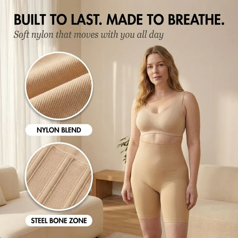 Formveil™ – Anti-Roll High-Waist Tummy Control Shapewear Shorts + 50% OFF - Image 5