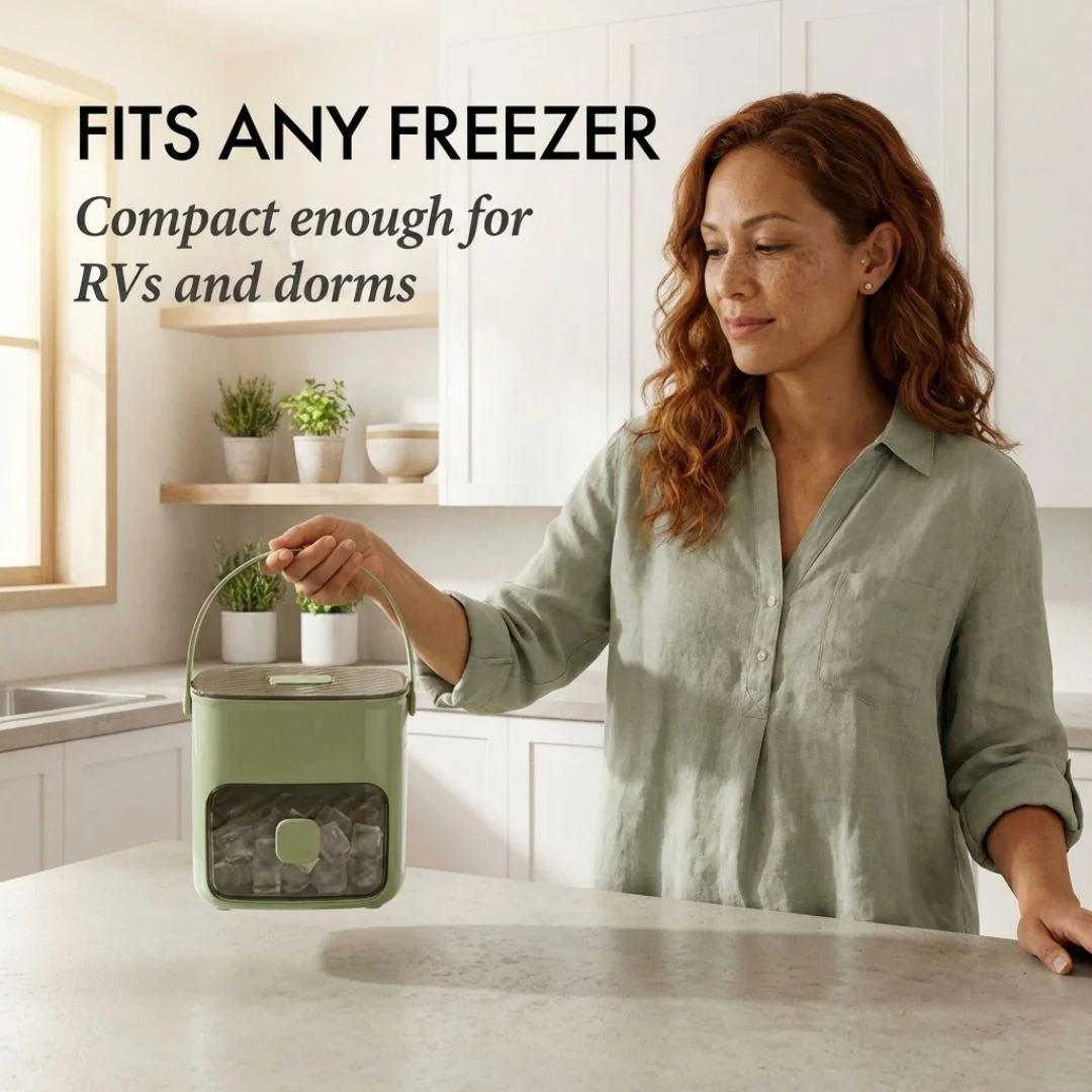 Frostwell™ – One-Touch Release Ice Cube Tray with Lid & Storage Bin + 50% OFF - Image 2