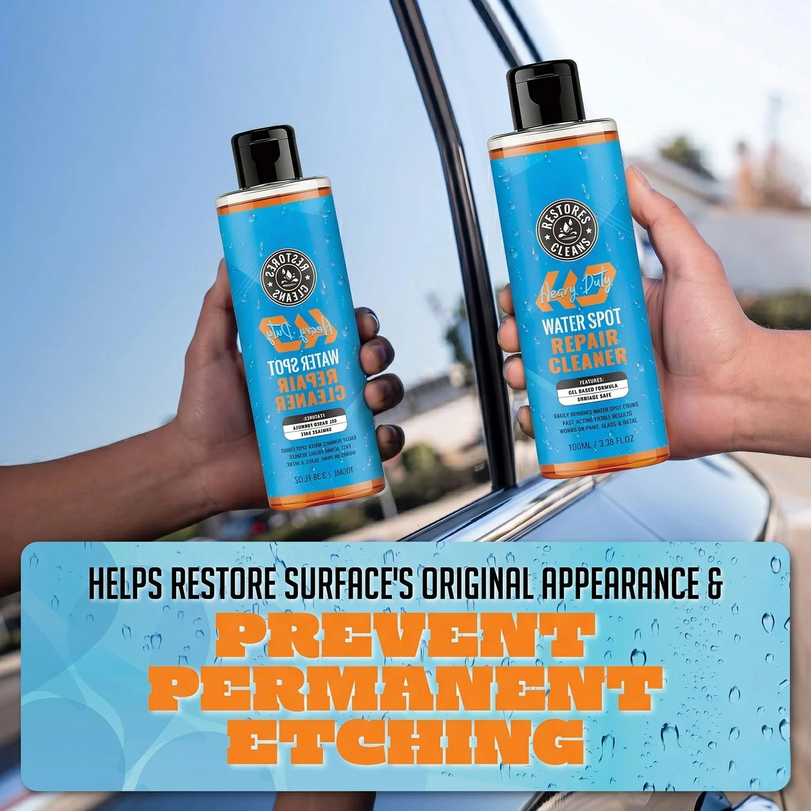 Glintforge™ – Heavy-Duty Gel Water Spot Remover for Cars, Glass & Metal + 50% OFF - Image 2
