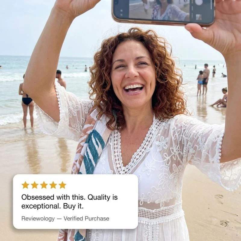 Gossamer™ – Contrast Lace V-Neck Sheer Beach Cover-Up Dress + 50% OFF - Image 6