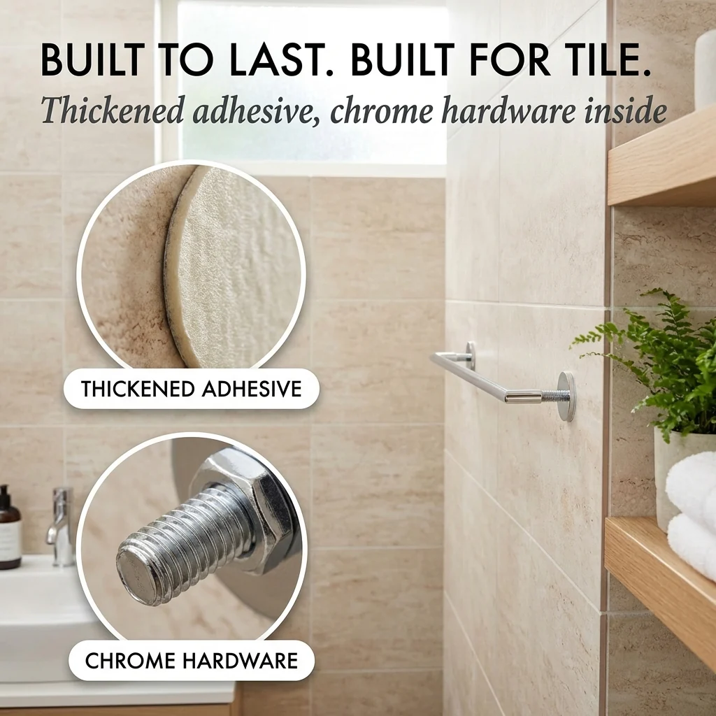Gripholt™ – No-Drill Adhesive Screw Mount Wall Stickers + 50% OFF - Image 4