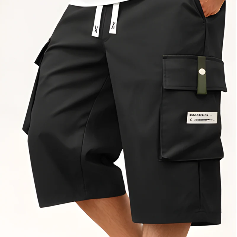 Haul™ – Elastic Drawstring Waist Cargo Shorts for Men + 50% OFF - Image 7