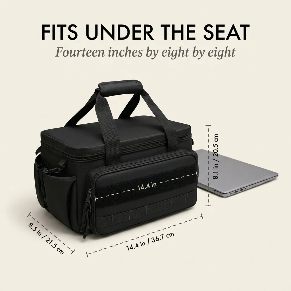 Haulcraft™ – Heavy-Duty Canvas Tool Bag with MOLLE Panel & Padded Dual Handles + 50% OFF - Image 5