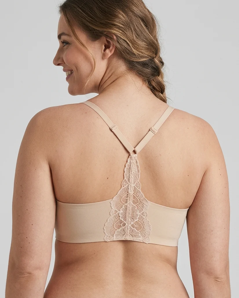 Hushlace™ – Wireless Seamless Lace-Back Bralette with Removable Padding + 50% OFF - Image 4