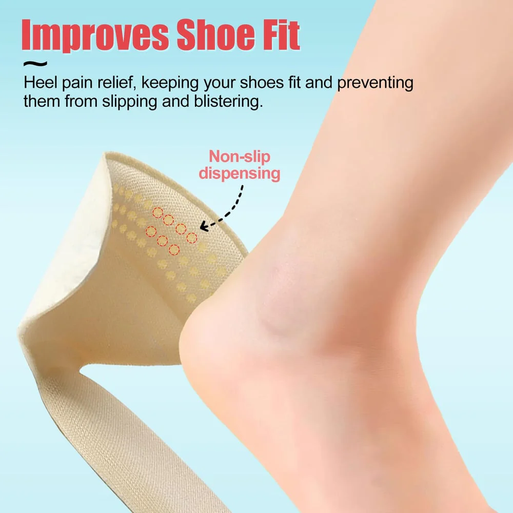 Hushstep™ – Cushioned Anti-Slip Heel Liners & Forefoot Pads + 1+1 FREE - Image 5