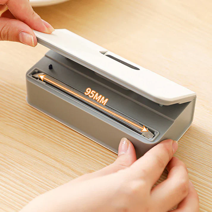 Krispen™ – 2-in-1 Rechargeable Mini Bag Sealer & Cutter with 6 Heat Settings + 50% OFF - Image 3