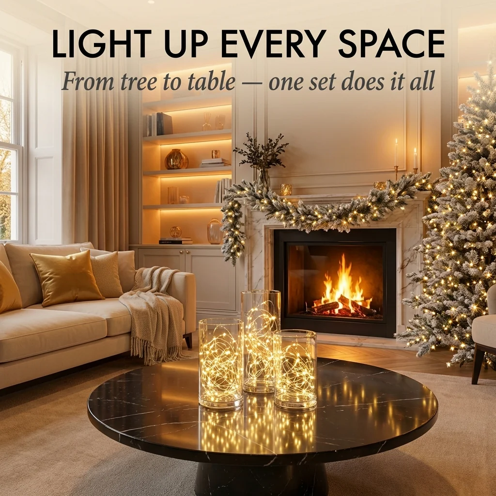 LED Copper Wire Firecracker Lights – Create Magical Ambiance Anywhere – 50% OFF - Image 3