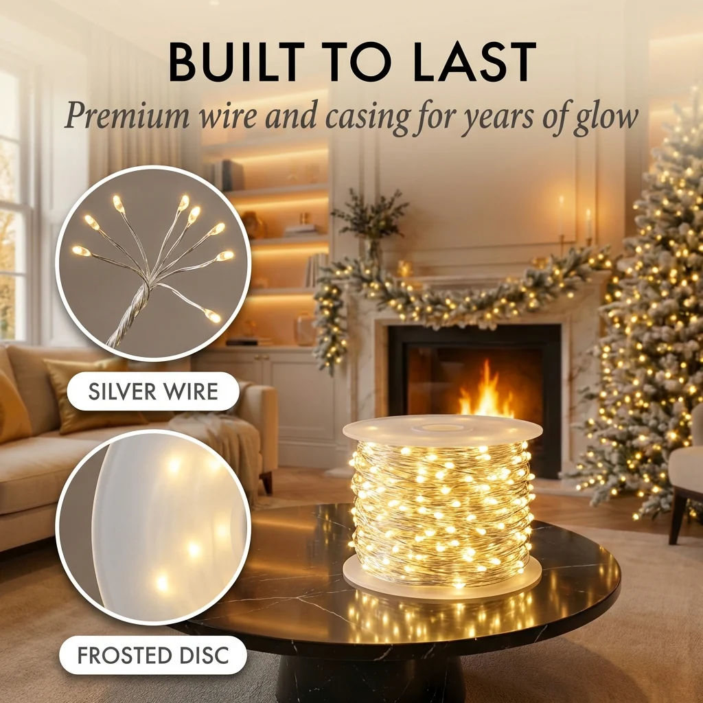 LED Copper Wire Firecracker Lights – Create Magical Ambiance Anywhere – 50% OFF - Image 5