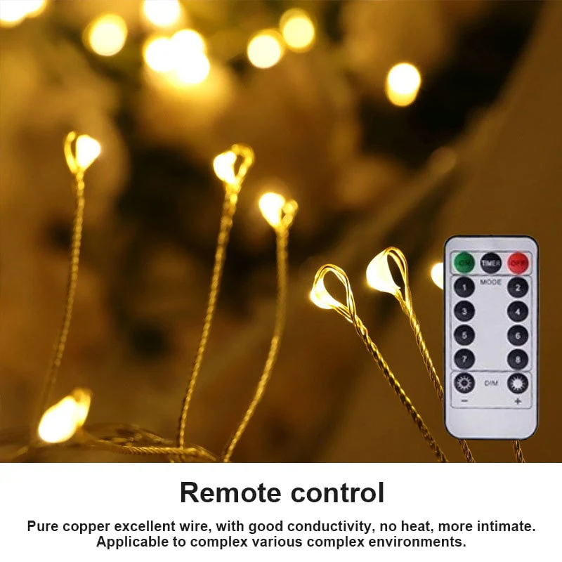 LED Copper Wire Firecracker Lights – Create Magical Ambiance Anywhere – 50% OFF - Image 6
