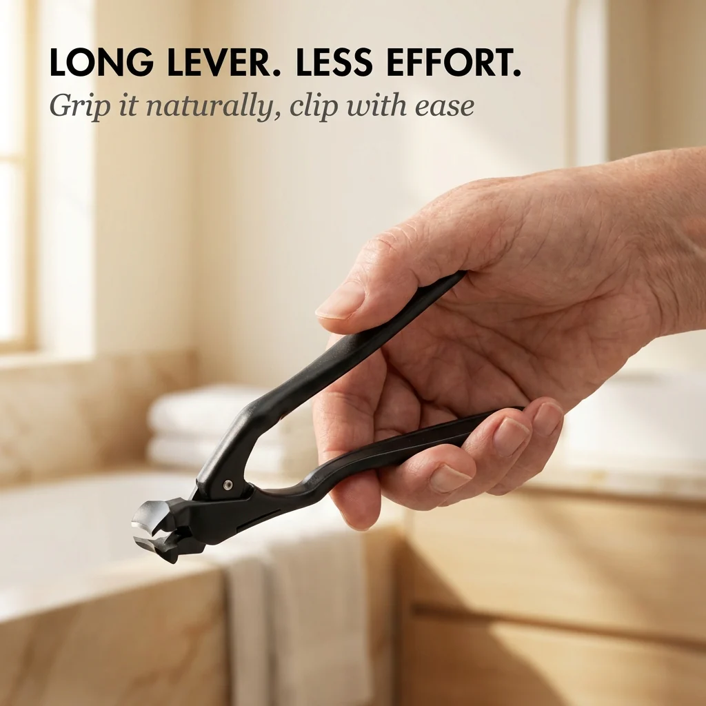 Leverwick™ – Wide Jaw, Long Handle Nail Clipper for Thick Nails + 50% OFF - Image 2