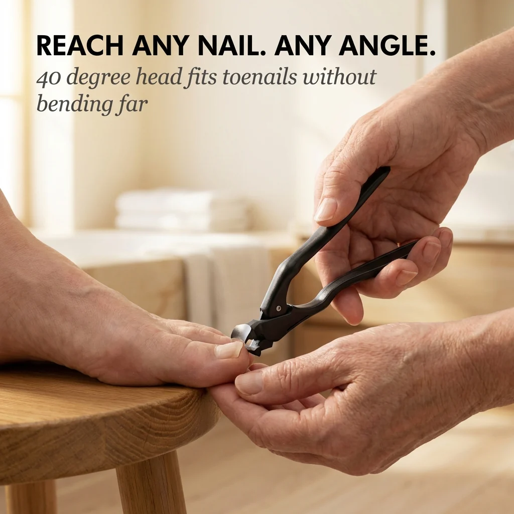 Leverwick™ – Wide Jaw, Long Handle Nail Clipper for Thick Nails + 50% OFF - Image 3
