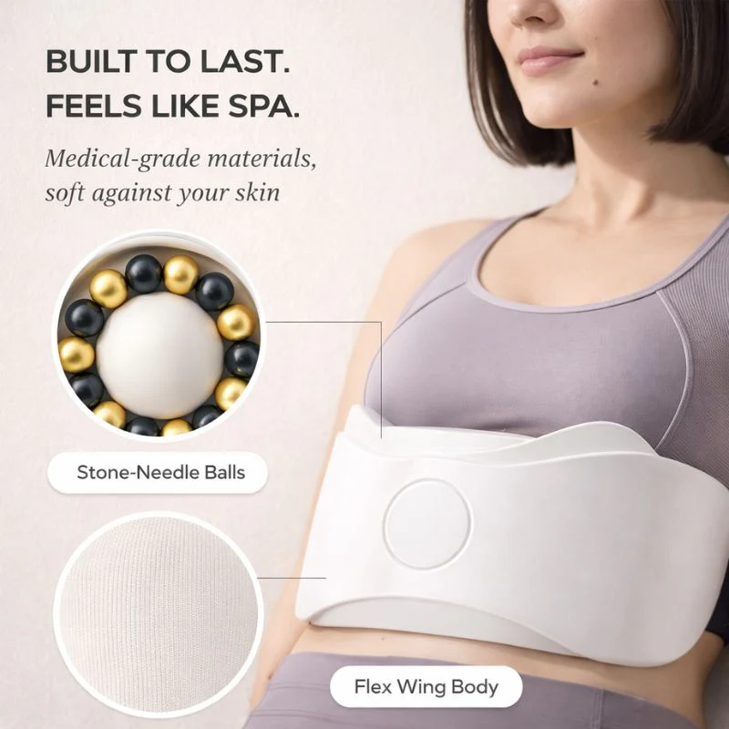 Meltara™ – Heated Stone-Needle Belly Massager | 3 Modes for Bloating, Digestion & Fat Burning + 50% OFF - Image 4