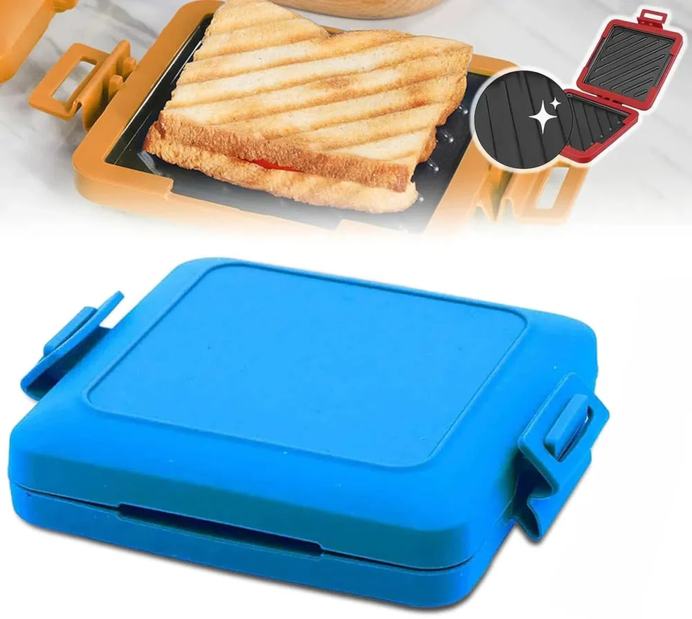 Microwave Toastie Sandwich Maker - Crispy Toasties in Minutes - 50% OFF - Image 14