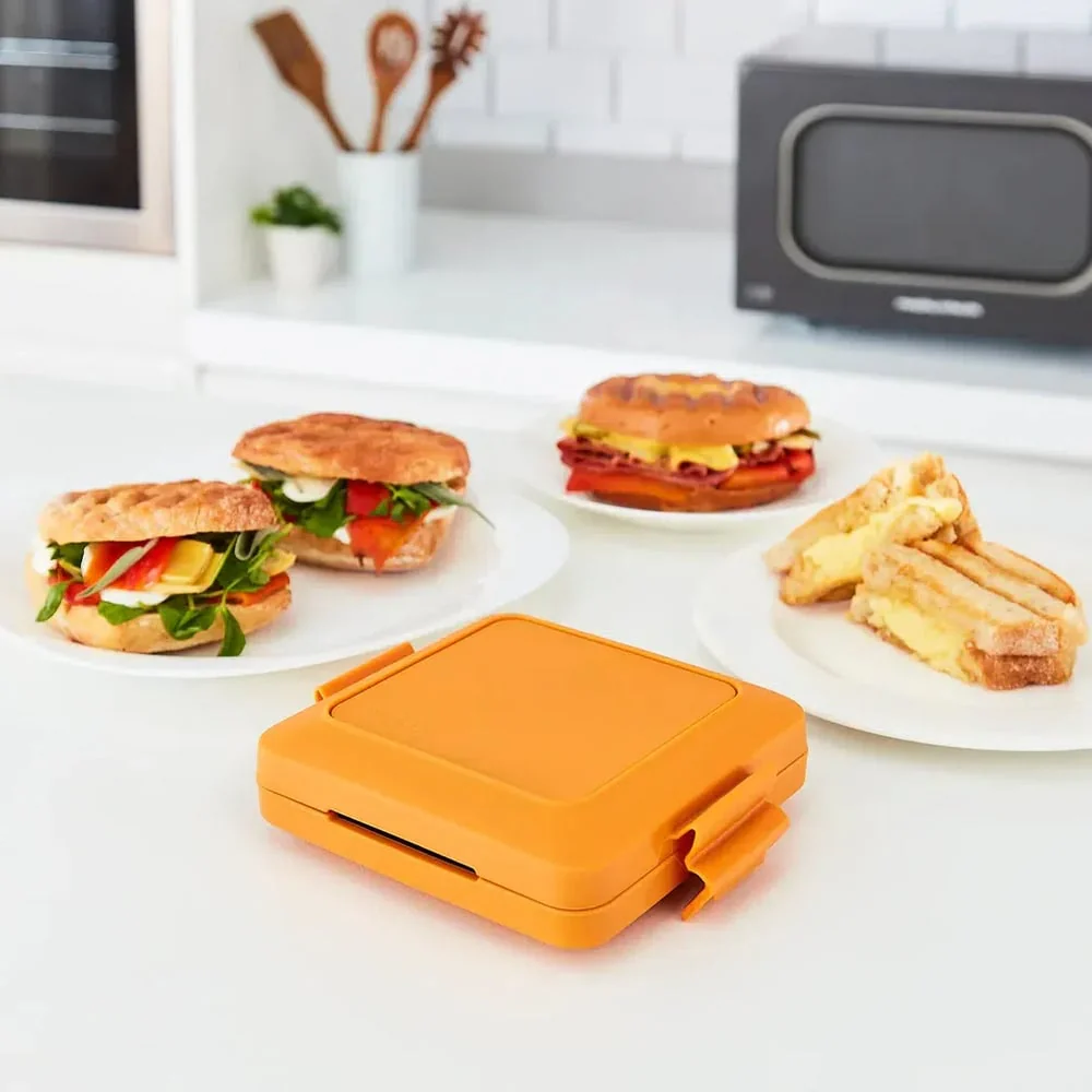 Microwave Toastie Sandwich Maker - Crispy Toasties in Minutes - 50% OFF - Image 3