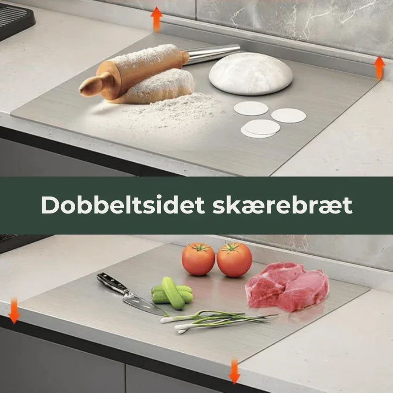 Mise™ – Non-Porous 316 Stainless Steel Cutting Board with Double-Sided Prep Surface + 50% OFF - Image 4