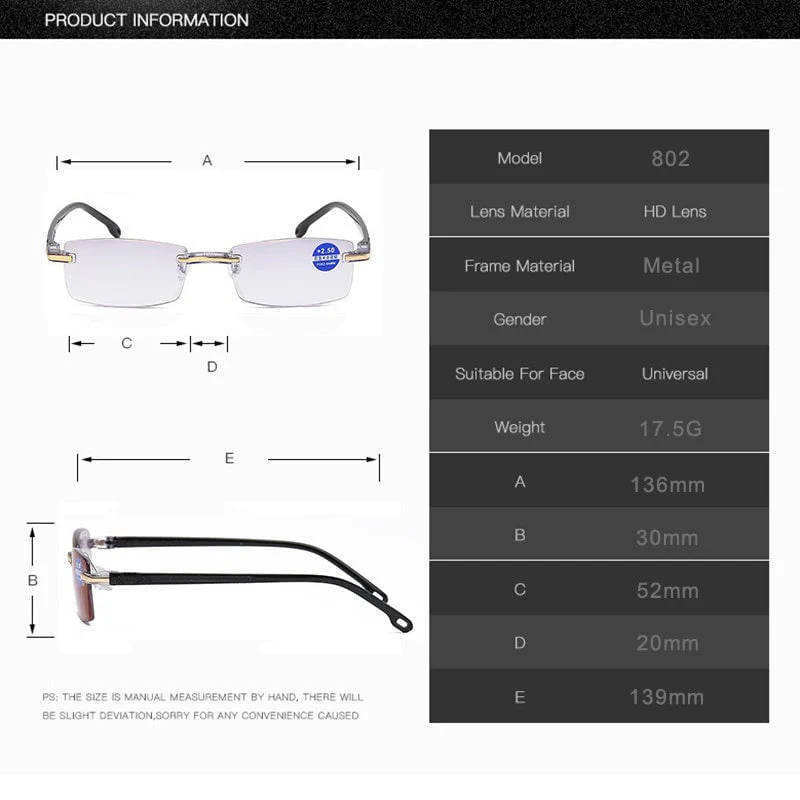 Optera™ – Anti-Blue Light Progressive Multifocal Reading Glasses + 50% OFF - Image 6
