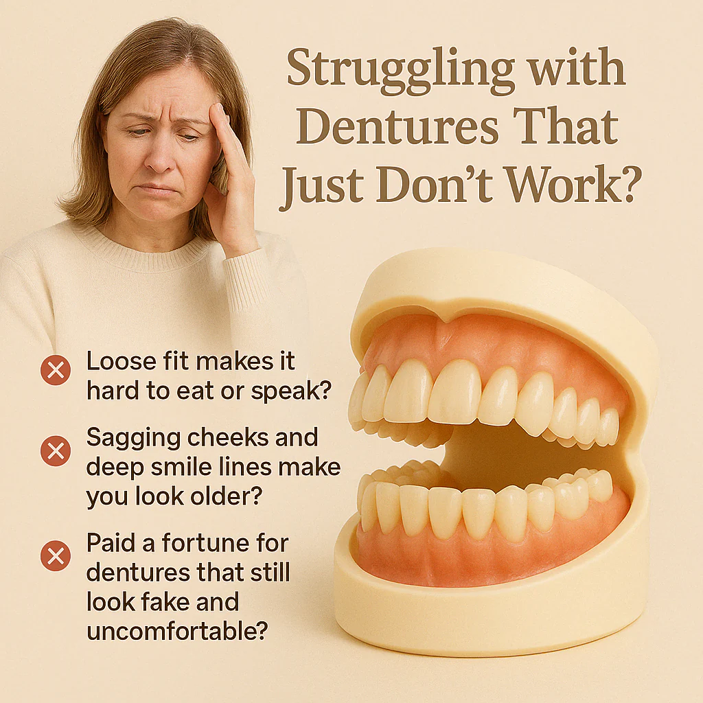 InstaFit™ Comfort Dentures - Get a Secure, Natural Smile You Mold at Home - Image 2