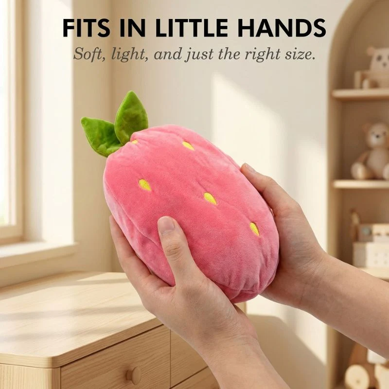 PeekBloom™ – 3-in-1 Transform Strawberry Bunny Plush Toy + 50% OFF - Image 2