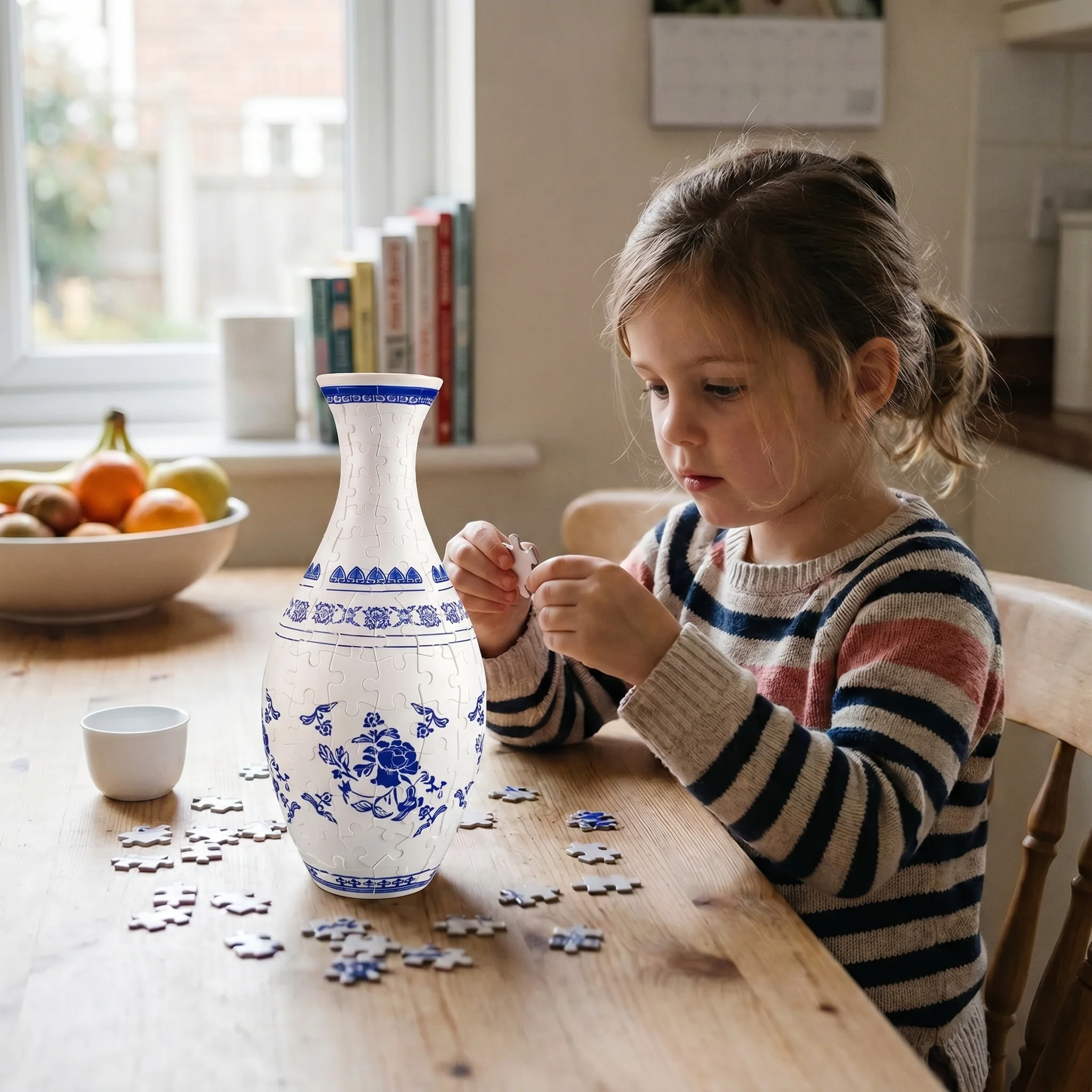 Petalcraft™ – DIY 3D Puzzle Vase with Built-In Water Reservoir for Real Flowers + 50% OFF - Image 4