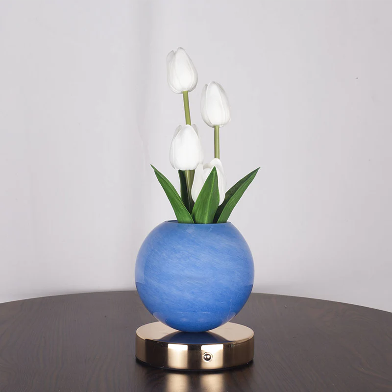 Petalune™ – Glass Globe Tulip Bouquet Night Light with Soft Warm Glow + 50% OFF - Image 10
