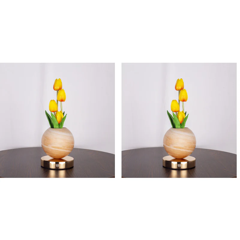 Petalune™ – Glass Globe Tulip Bouquet Night Light with Soft Warm Glow + 50% OFF - Image 14