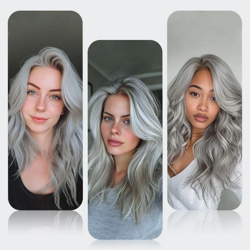 Picknera On Gray Hair Dye – Effortless Gray Coverage with Natural Radiance - 1+1 FREE - Image 8