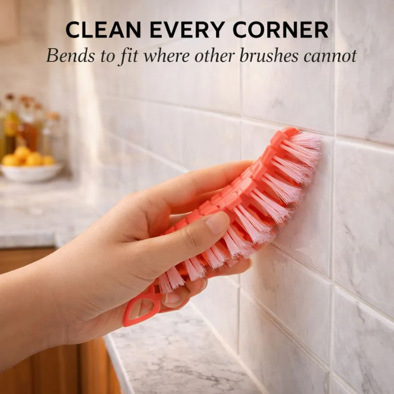 ReachCraft™ – Flexible Cleaning Brush for Tight Spots, Laundry & Home Surfaces + 50^ OFF - Image 3