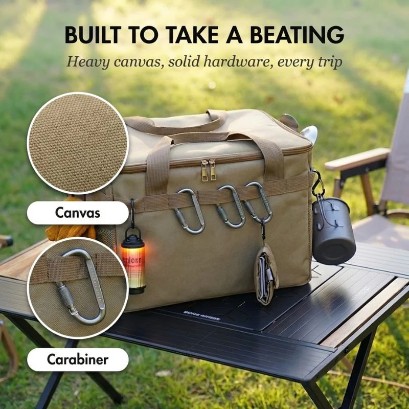 Ridgecache™ – Waterproof Foldable Camping Gear Organizer Bag + 50% OFF - Image 4