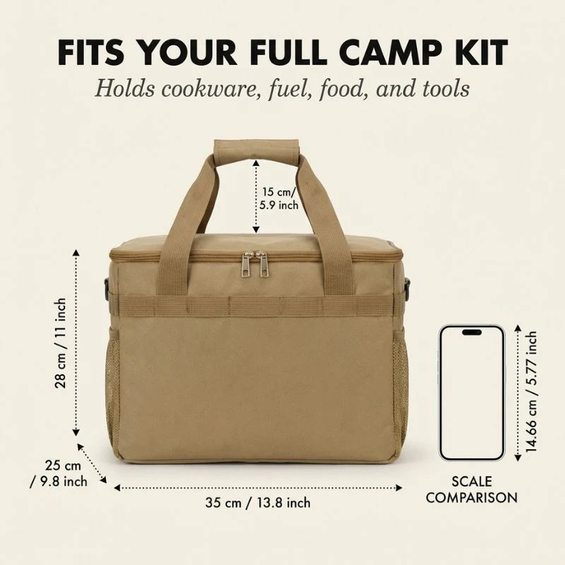 Ridgecache™ – Waterproof Foldable Camping Gear Organizer Bag + 50% OFF - Image 5