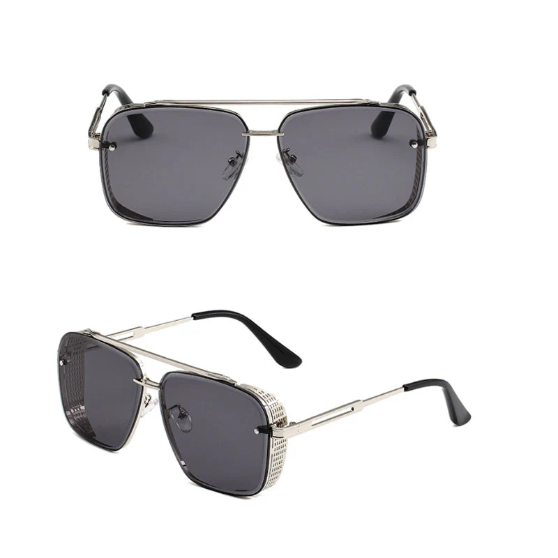 Rivett™ – Double Bridge UV400 Metal Frame Sunglasses + 50% OFF - Image 7