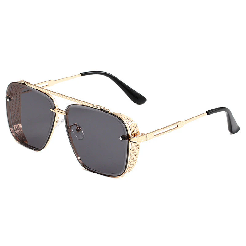 Rivett™ – Double Bridge UV400 Metal Frame Sunglasses + 50% OFF - Image 8