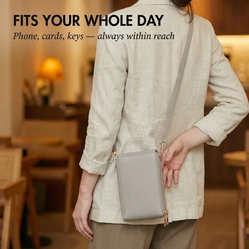 Roamwell™ – Touchscreen Window, RFID-Safe, 2-in-1 Crossbody Phone Bag for Women + 50% OFF - Image 2