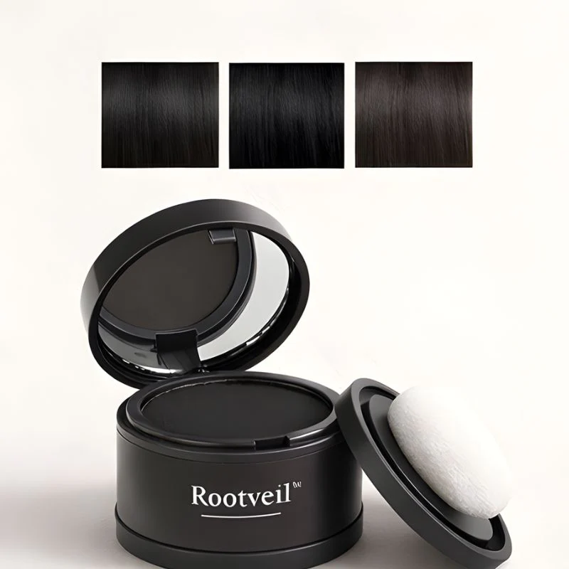 Rootveil™ – Instant Root Cover & Grey Touch-Up Powder with Built-In Mirror + 50% OFF - Image 13