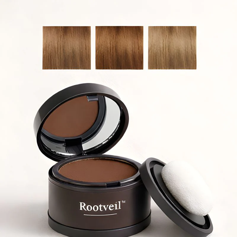 Rootveil™ – Instant Root Cover & Grey Touch-Up Powder with Built-In Mirror + 50% OFF - Image 9