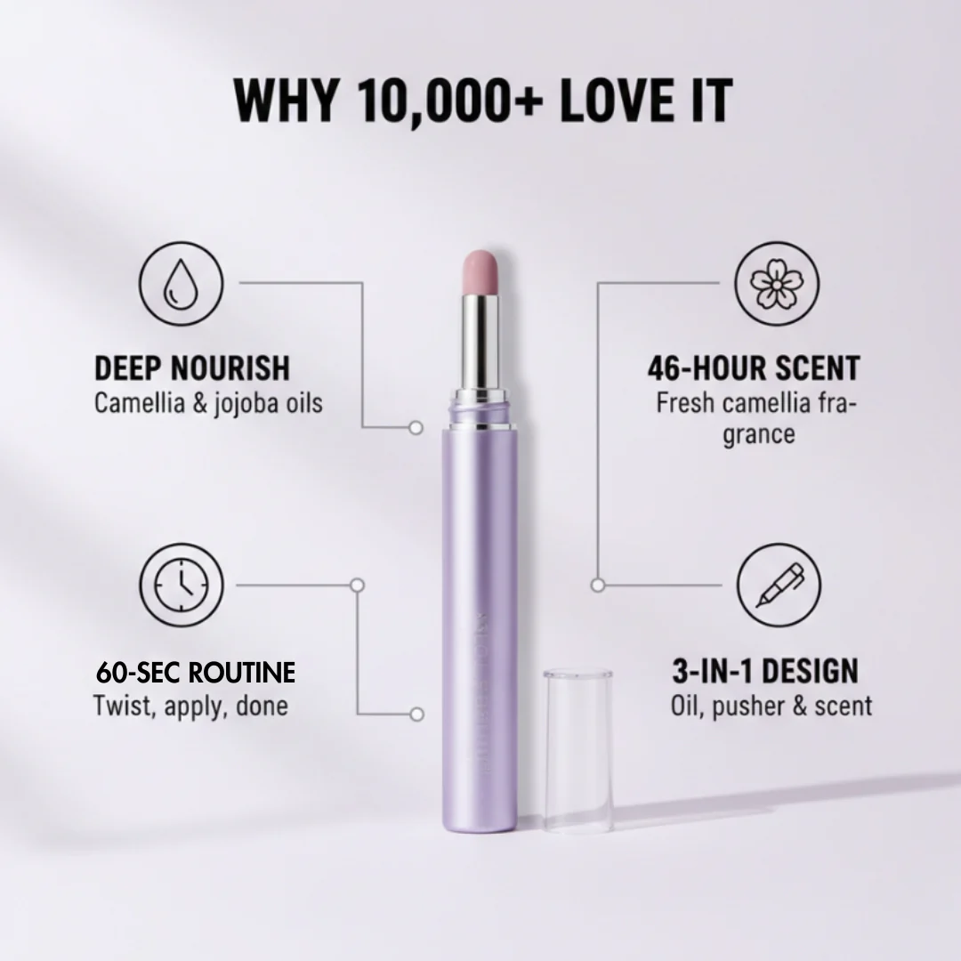 Rosaire™ – 3-in-1 Nail Care Pen with Long-Lasting Floral Fragrance + 1+1 FREE - Image 2