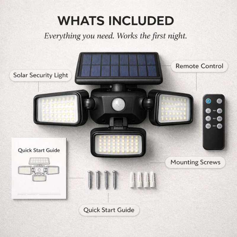 Sentrex™ – Solar Motion Security Light with 270° Coverage & 3 Modes + 50% OFF - Image 6