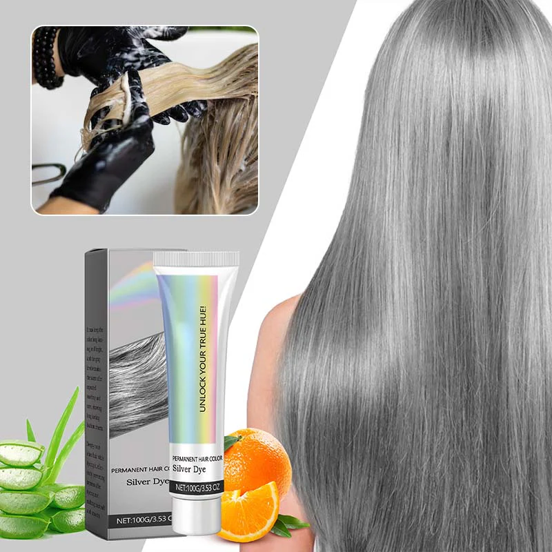SilverGlow - Turn Heads with Stunning Silver Hair No Damage Just Shine - 1+1 FREE - Image 4