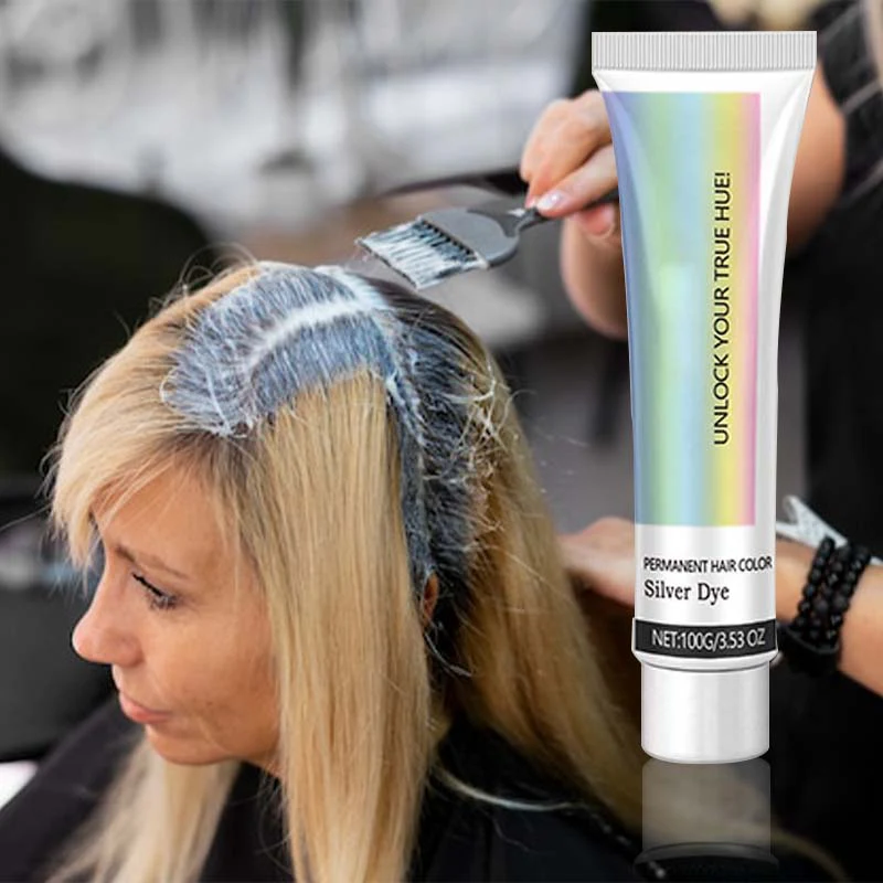 SilverGlow - Turn Heads with Stunning Silver Hair No Damage Just Shine - 1+1 FREE - Image 6