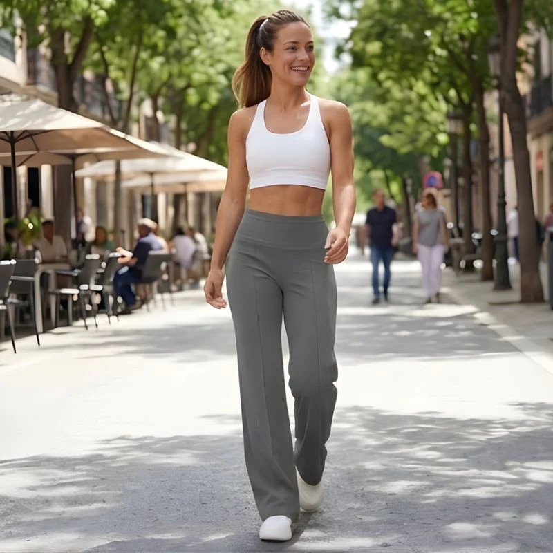 Sloane™ – High Waist Wide Leg Tummy Control Pants + 50% OFF - Image 8