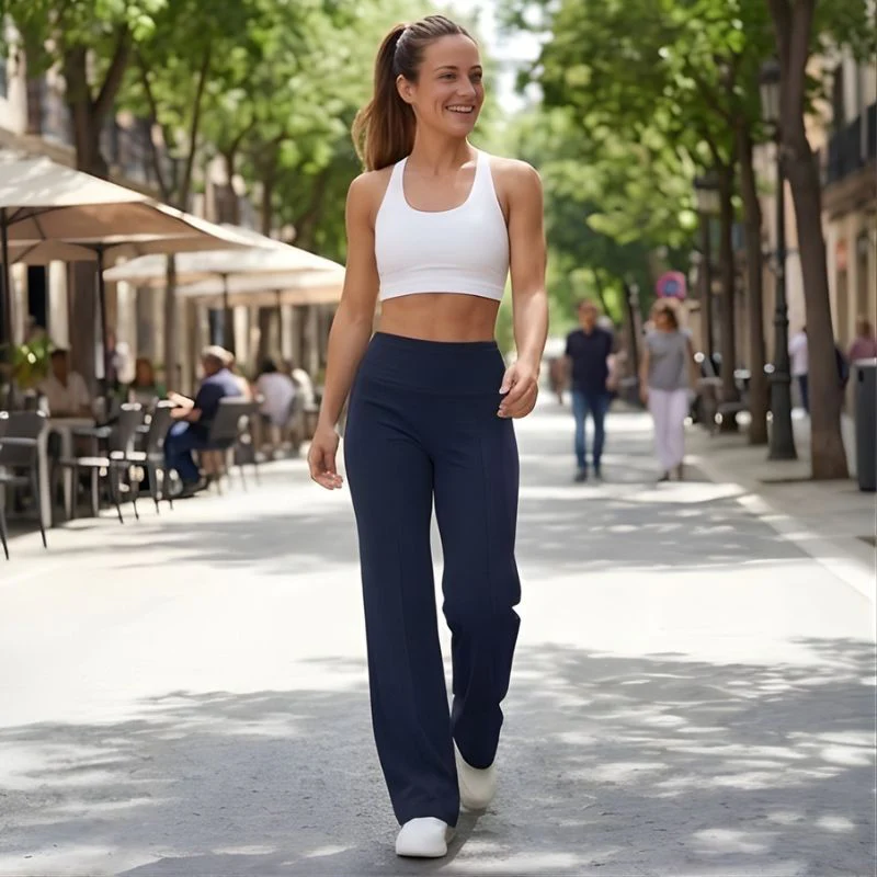 Sloane™ – High Waist Wide Leg Tummy Control Pants + 50% OFF - Image 9