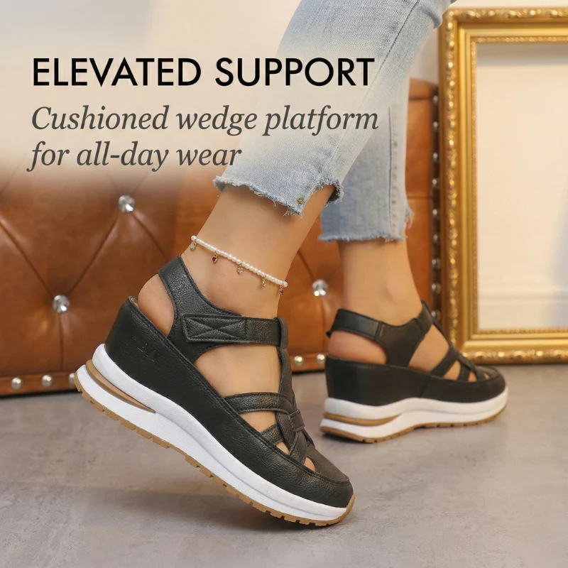 Soléase™ – Supportive Comfort Wedge Sandals for Women + 50% OFF - Image 3