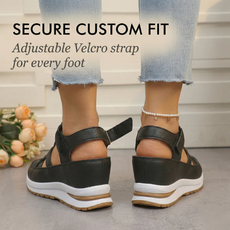 Soléase™ – Supportive Comfort Wedge Sandals for Women + 50% OFF - Image 4