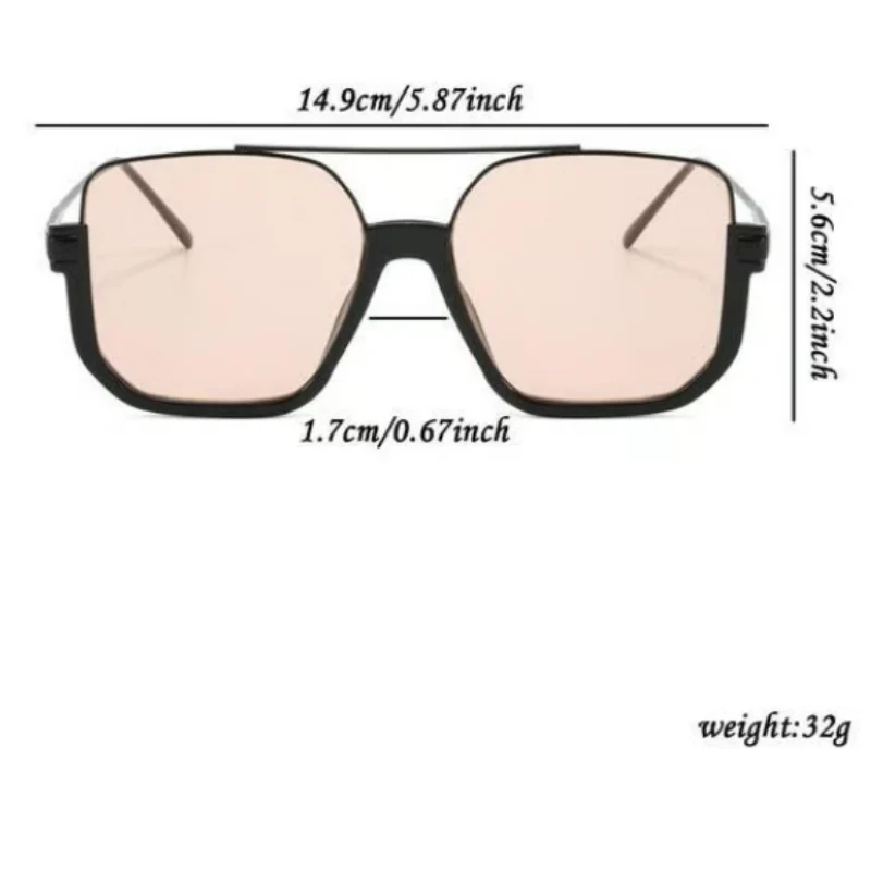 Solette™ – Oversized Retro Tinted-Lens Sunglasses + 50% OFF - Image 5