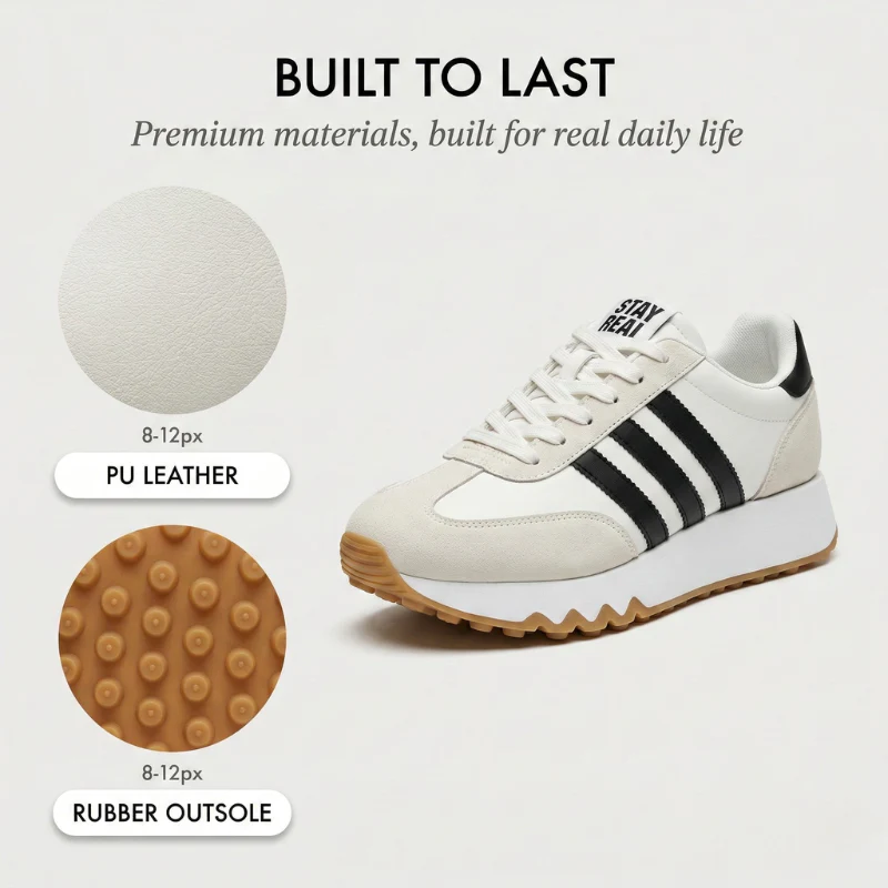 Soleway™ – Retro Runner Platform Sneakers for Women | All-Day Comfort + 50% OFF - Image 4