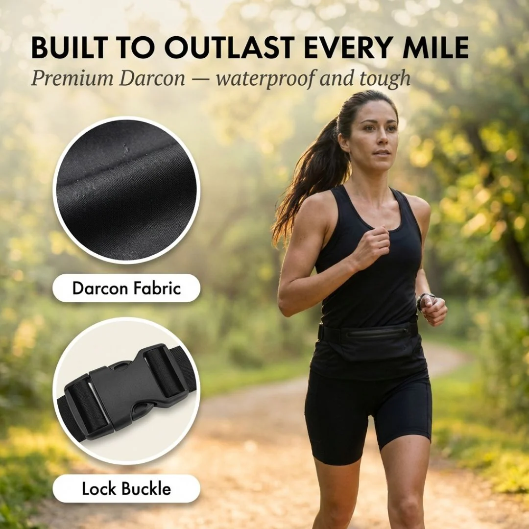 Stashrun™ – Waterproof Anti-Theft Running Belt Bag with Phone Pocket + 50% OFF - Image 4