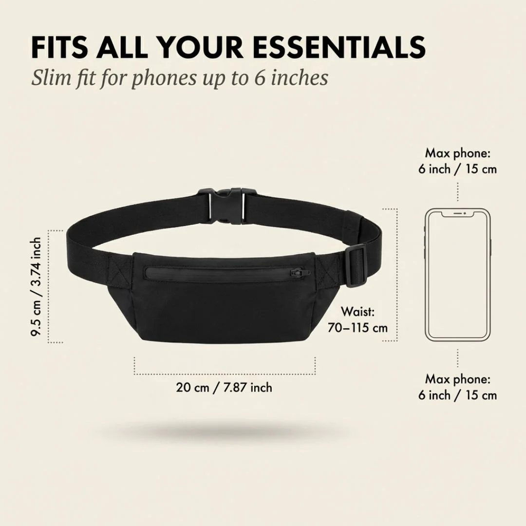 Stashrun™ – Waterproof Anti-Theft Running Belt Bag with Phone Pocket + 50% OFF - Image 5