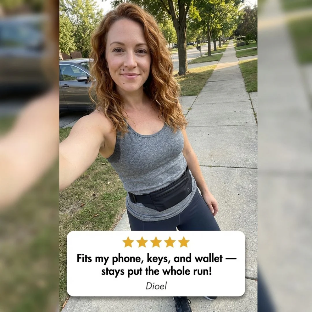 Stashrun™ – Waterproof Anti-Theft Running Belt Bag with Phone Pocket + 50% OFF - Image 6