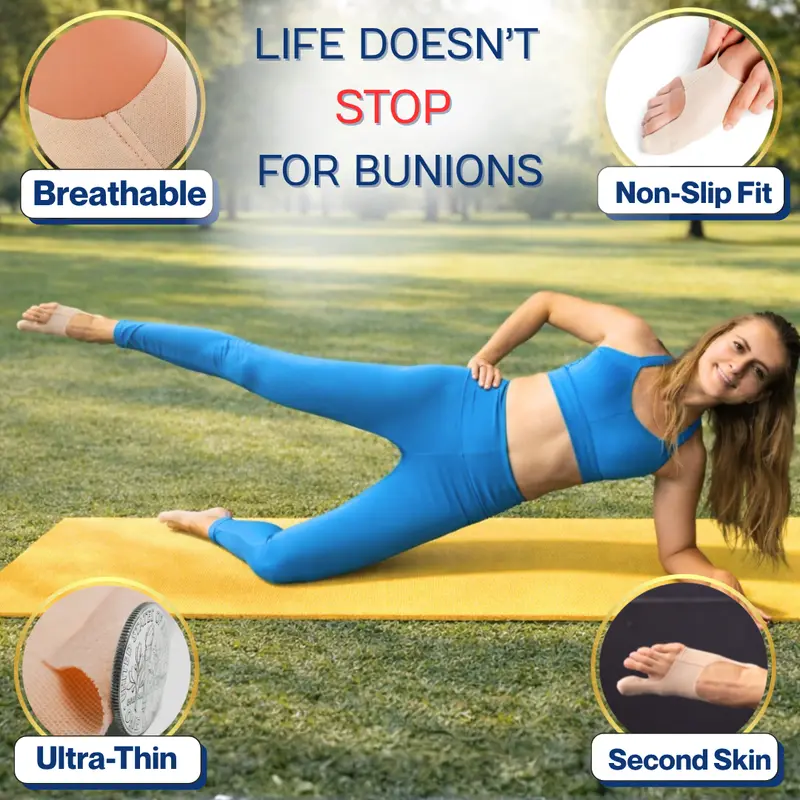 Stridewell™ – Ultra-Thin Bunion Corrector Sleeve for Big Toe Alignment & All-Day Comfort + 50% OFF - Image 2