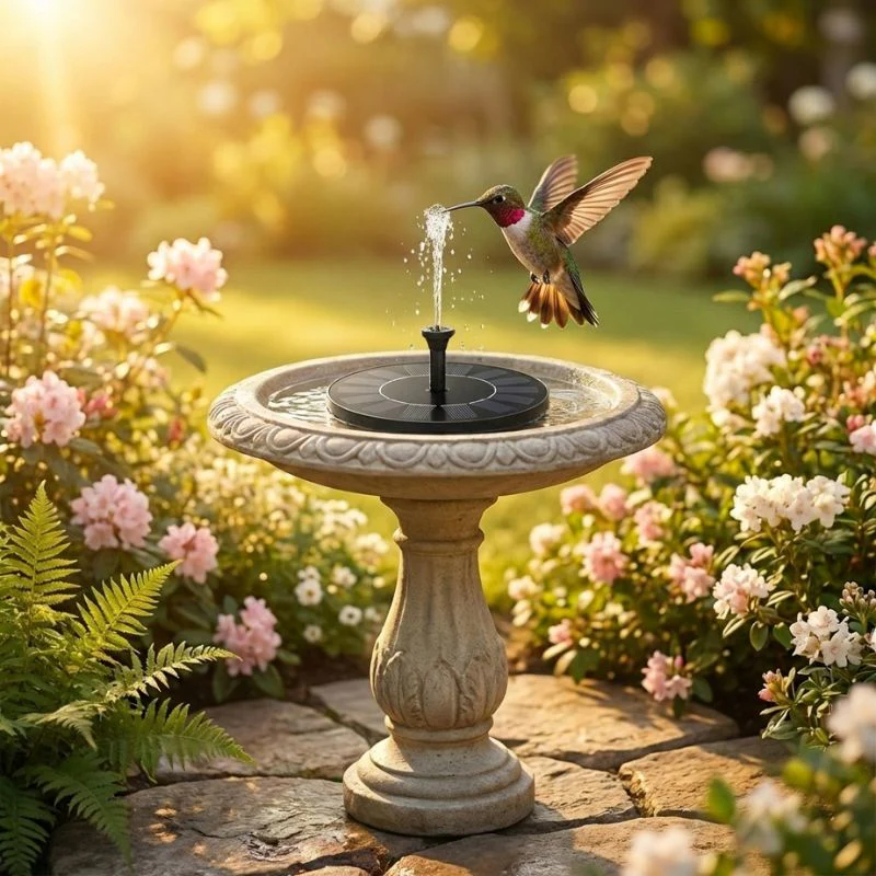 SunPerch™ – Solar Floating Fountain Pump for Bird Baths & Garden Ponds + 50% OFF - Image 2